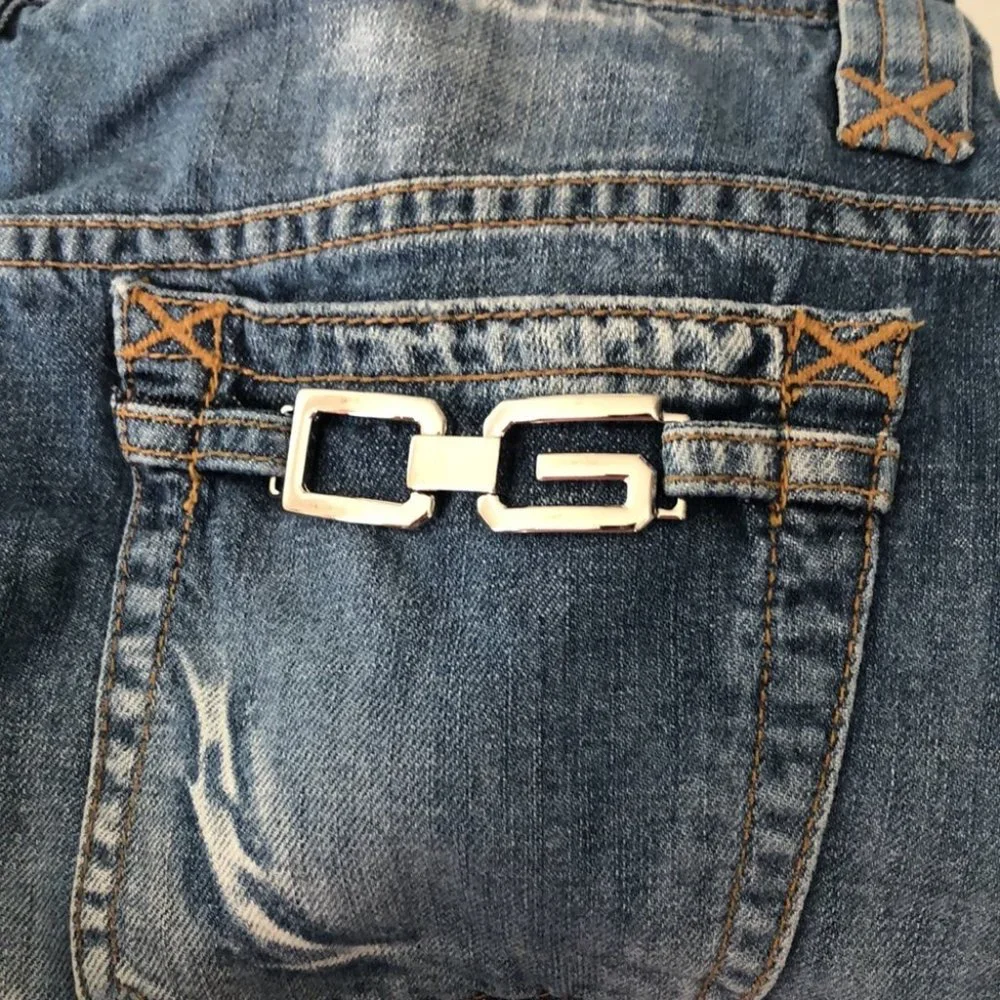 Dolce and gabbana skirt jean denim silver accent - Picture 14 of 16